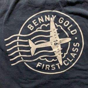 Benny Gold Pocket T-shirt black/gold